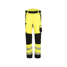 TOP PHOENIX HI2D P HI-VIS DEREKAS NADRÁG, REFLEKTÍV CSÍKOK, RUGALMAS munkaruha