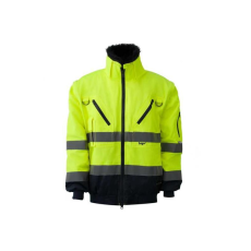 TOP Pilóta Dzseki 4:1 (55%pamut) TOP FALCON FLUO, fluo sárga/sötétkék, 2XL
