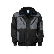 TOP Pilóta Dzseki 4:1 (60%pamut) TOP FALCON 2, fekete/szürke, 3XL