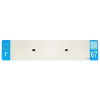 TOP PLAQ Műanyag csík üres PVC rendszámtáblához (autó méret 520x110) - 67-es megye - Európa (darabra értendő) TOP PLAQ  Vázak, idomok, kiegészítők Rendszámtábla tartók