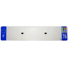 TOP PLAQ PVC rendszámtábla tartó csík (autó formátum 520x110) - Dept 76 - Európa (darabra értendő) TOP PLAQ  Vázak, idomok, kiegészítők Rendszámtábla tartók