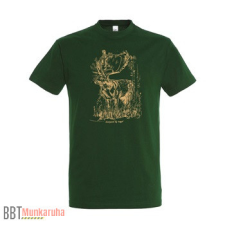 TOP Póló (szarvas mintával) kereknyakú munkaruha