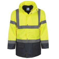 TOP Télikabát multifunkcionális (100%poliészter) TOP MULTI FLUO-Y, fluo sárga, 2XL