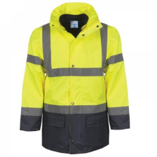 TOP Télikabát multifunkcionális (100%poliészter) TOP MULTI FLUO-Y, fluo sárga, 3XL