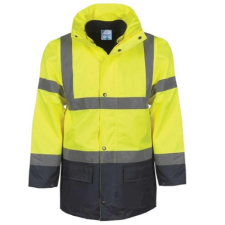 TOP Télikabát multifunkcionális (100%poliészter) TOP MULTI FLUO-Y, fluo sárga, 3XL munkaruha