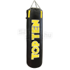 Top Ten Boxzsák, Top Ten, műbőr, lánccal, fekete-sárga, 120 cm méret
