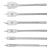 Top Tools Lapos marófúró készlet, 6db(10, 12, 16, 18, 20, 25mm) (60H860)