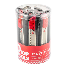 Top Tools Pvc kés, kés,zlet 18mm, 12 részes 17B528-12 festő és tapétázó eszköz