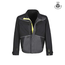TOP TOP PHOENIX CO2D J dzseki, black/grey/fluo yellow, 3XL munkaruha