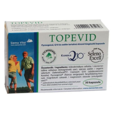  Topevid pycnogenol, q10 és szelén tartalmú tabletta 30 db vitamin és táplálékkiegészítő