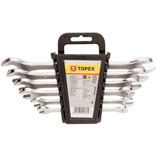Topex 35D655 villáskulcs készlet, CrV acél, 6 részes villáskulcs