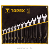 Topex csillag-villáskulcs készlet 10-32mm, 12db