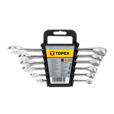 Topex CSILLAG-villáskulcs KÉSZLET 8-17mm, 6db villáskulcs