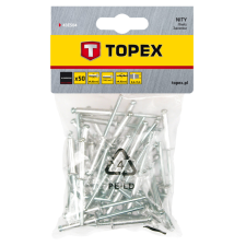 Topex POPSZEGECS 4.8X14, 50db barkácsolás, csiszolás, rögzítés
