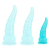 Toppedmonster Dildo Winkle S 13.5 x 4.5cm türkizkék