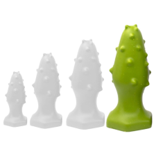 Toppedmonster Szilikon dugó Monster Spike XL 16 x 6.5cm zöld műpénisz, dildó