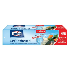 Toppits Mélyhűtő tasak TOPPITS 3L-es 35db/csomag papírárú, csomagoló és tárolóeszköz