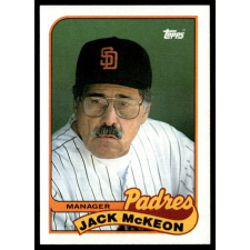 Topps 1989-1990 Topps #624 Jack McKeon gyűjthető kártya