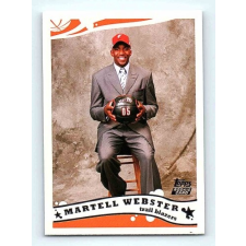Topps 2005-06 Topps Basketball Base #226 Martell Webster RC gyűjthető kártya