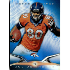 Topps 2014 Topps Platinum - Blue Wave Refractors #52 Julius Thomas gyűjthető kártya