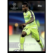 Topps 2015 Topps UEFA Champions League Showcase #193 Moses Simon gyűjthető kártya