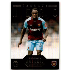 Topps 2017-18 Topps English Premier League Gold #170 Michail Antonio HERO gyűjthető kártya