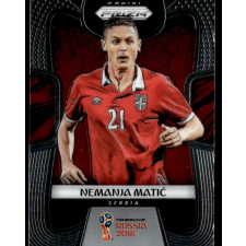 Topps 2018 Panini Prizm World Cup #183 Nemanja Matic gyűjthető kártya