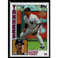 Topps 2019-2020 Topps Chrome Silver #T84-21 Gleyber Torres gyűjthető kártya