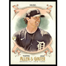 Topps 2021-23 Topps Allen and Ginter #138 Casey Mize gyűjthető kártya