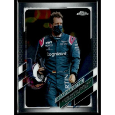 Topps 2021 Topps Chrome Formula 1  #23 Sebastian Vettel gyűjthető kártya