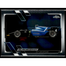 Topps 2021 Topps Chrome Formula 1 F2 CARS #118 Felipe Drugovich gyűjthető kártya