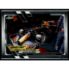 Topps 2021 Topps Chrome Formula 1 Racing #170 Alex Albon gyűjthető kártya