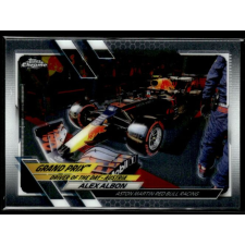 Topps 2021 Topps Chrome Formula 1 Racing #170 Alex Albon gyűjthető kártya