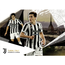 Topps 2021 Topps Juventus FC Trading Cards Set #31 Federico Chiesa gyűjthető kártya