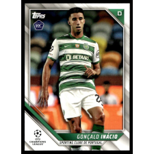 Topps 2021 Topps UEFA Champions League #197 Gonçalo Inácio gyűjthető kártya