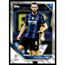 Topps 2021 Topps UEFA Champions League #93 Stefan de Vrij gyűjthető kártya