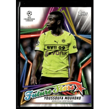 Topps 2021 Topps UEFA Champions League Future Stars #FS-05 Youssoufa Moukoko gyűjthető kártya