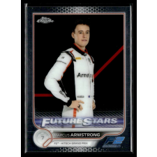Topps 2022 Topps Chrome Formula 1 Future Stars #84 Marcus Armstrong gyűjthető kártya