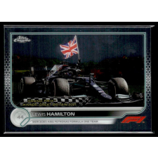 Topps 2022 Topps Chrome Formula 1 GRAND PRIX WINNERS #160 Lewis Hamilton gyűjthető kártya