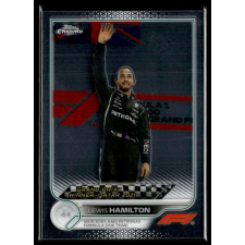 Topps 2022 Topps Chrome Formula 1 GRAND PRIX WINNERS #170 Lewis Hamilton gyűjthető kártya
