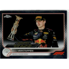 Topps 2022 Topps Chrome Formula 1 Racing #192 Max Verstappen gyűjthető kártya