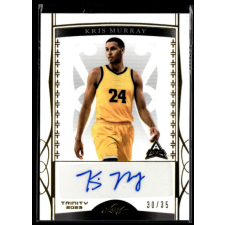 Topps 2023-23 LEAF TRINITY Autographs Gold #BA-KM2 Kris Murray 30/35 gyűjthető kártya