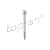 TOPRAN Csavar, befecskendező fúvóka tartó 306 296