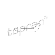 TOPRAN Hűtőcső TOPRAN 102 714 vízhűtő