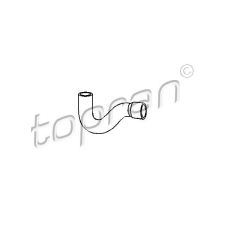 TOPRAN Hűtőcső TOPRAN 205 717 vízhűtő