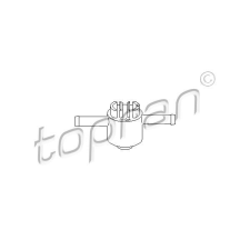 TOPRAN Szelep, üzemanyagszűrő TOPRAN 102 730 autóalkatrész