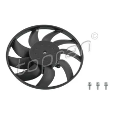 TOPRAN ventilátor, motorhűtés 117 986 autóalkatrész