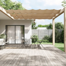  Tópszínű oxford-szövet függőleges napellenző 60 x 1200 cm kerti bútor