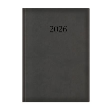 TOPTIMER Naptár, tervező, A4, napi, TOPTIMER Wide, fekete (NKW024FKU) határidőnapló