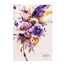 TOPTIMER Naptár, tervező, A5, napi, TOPTIMER, Joy, tollak (NKJ021TU) határidőnapló